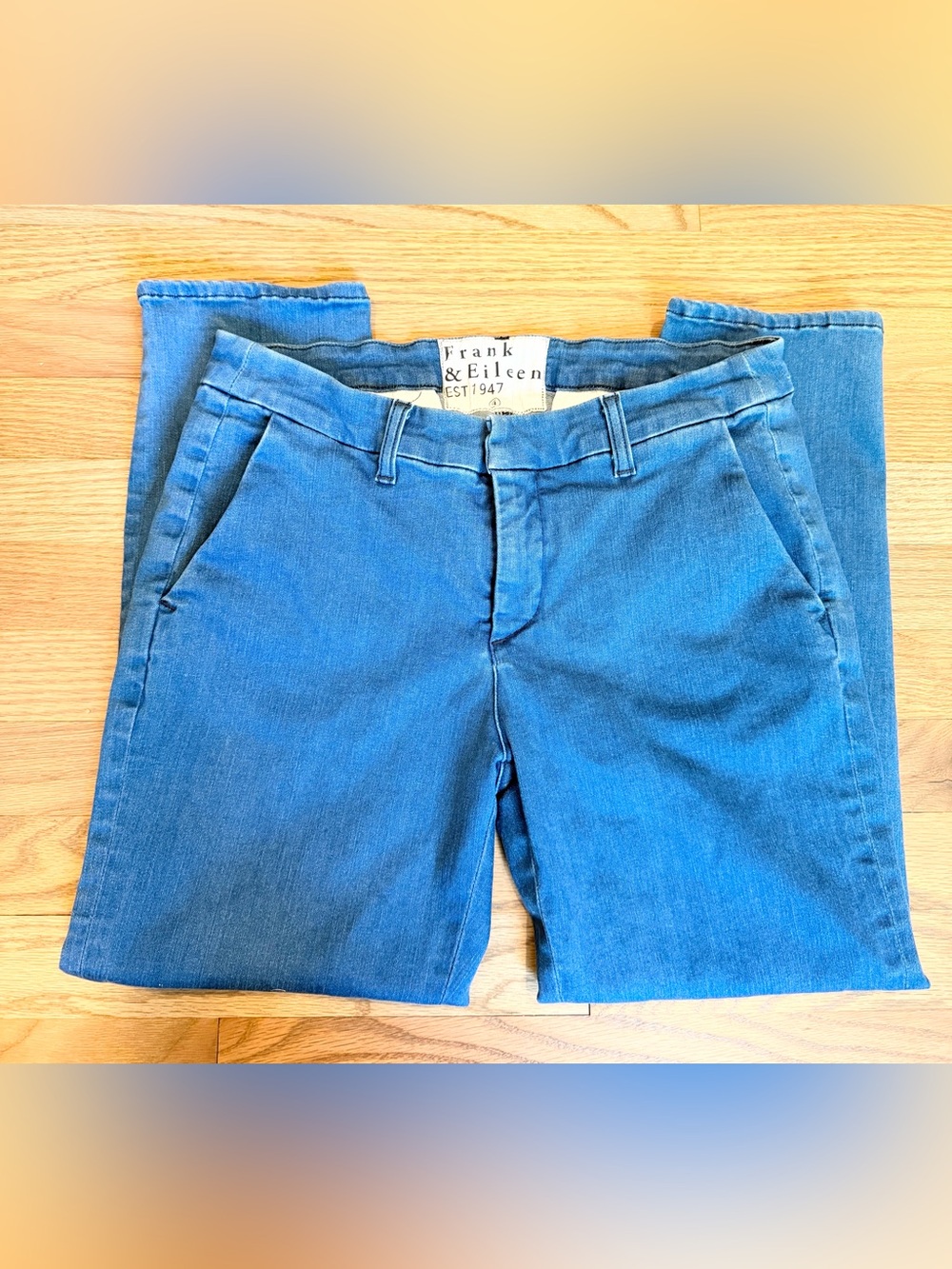 Frank & Eileen Wicklow Women's Italian Chino Jeans - 4
